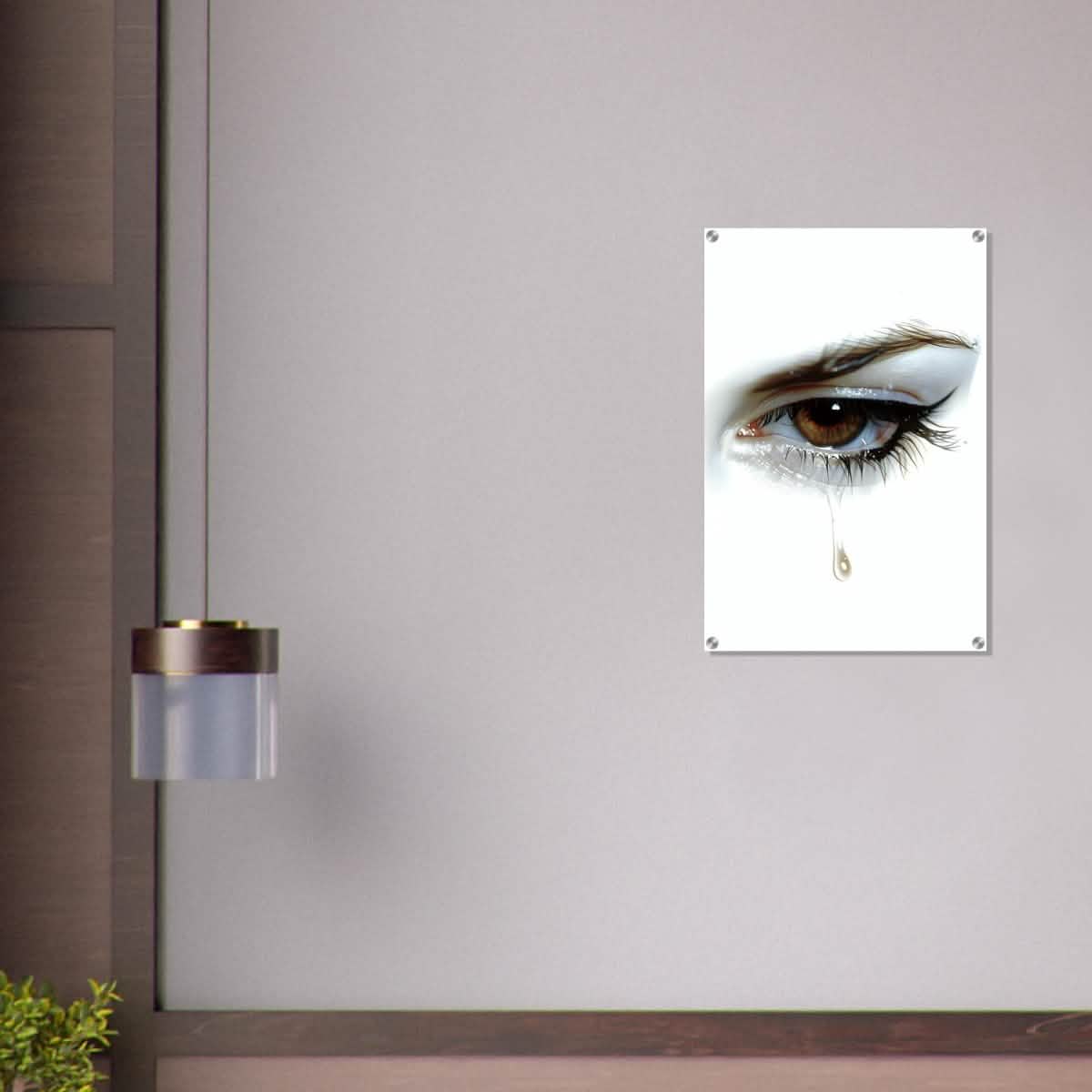 Da Vinci Modern Wall Art | Tears - Acrylic Print - 50x75 cm / 20x30″ -