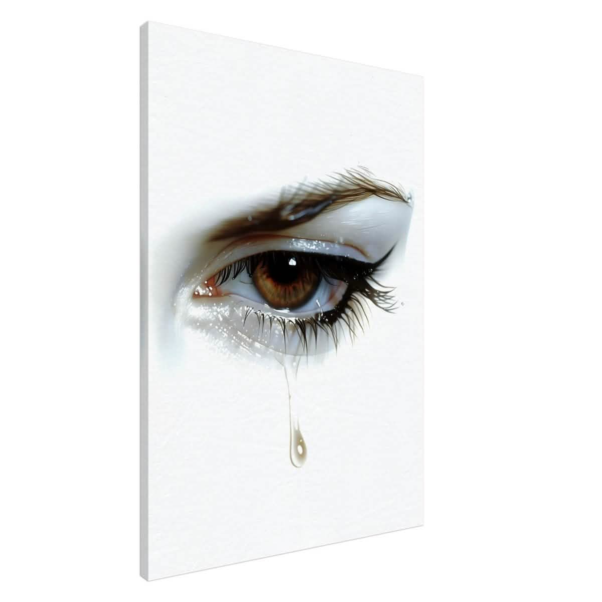 Da Vinci Modern Wall Art | Tears - Canvas - 70x100 cm / 28x40″ - Slim