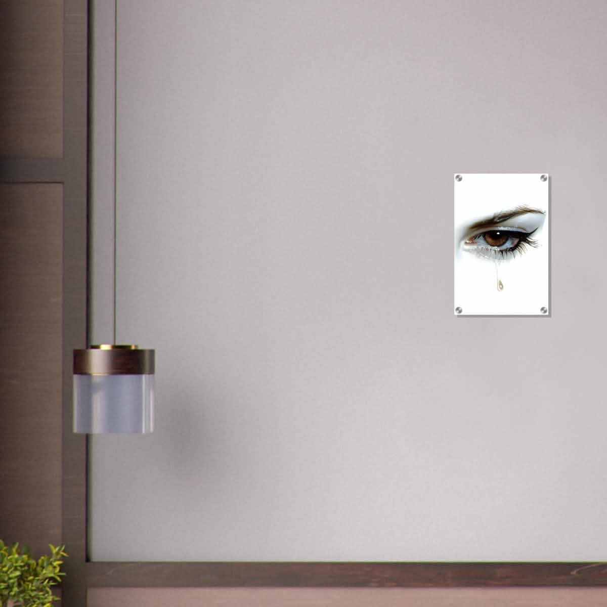 Da Vinci Modern Wall Art | Tears - Acrylic Print - 30x45 cm / 12x18″ -