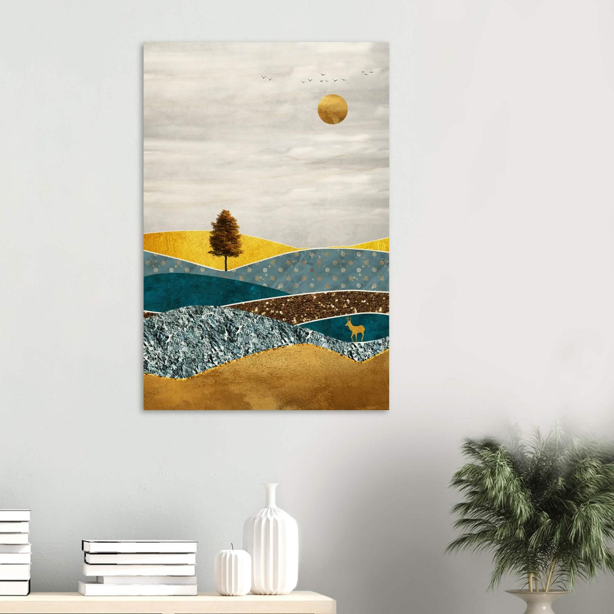 Da Vinci Modern Wall art - Wood Prints - 60x90 cm / 24x36″ - 10 mm