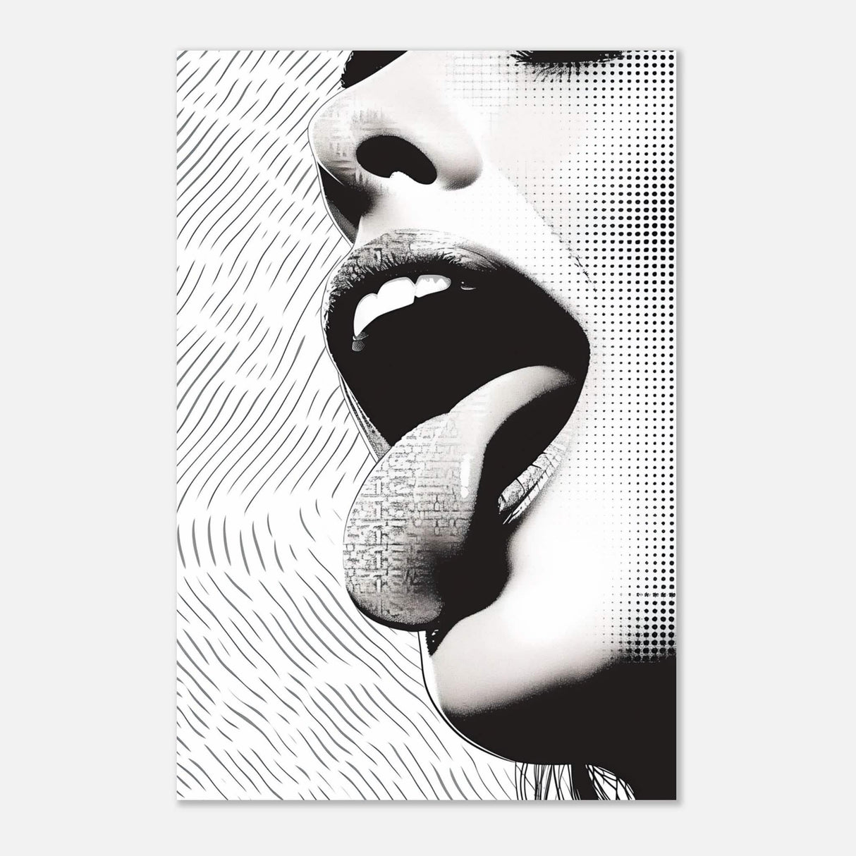 Da Vinci Modern Wall Art - Aluminum Print - 40x60 cm / 16x24″ -