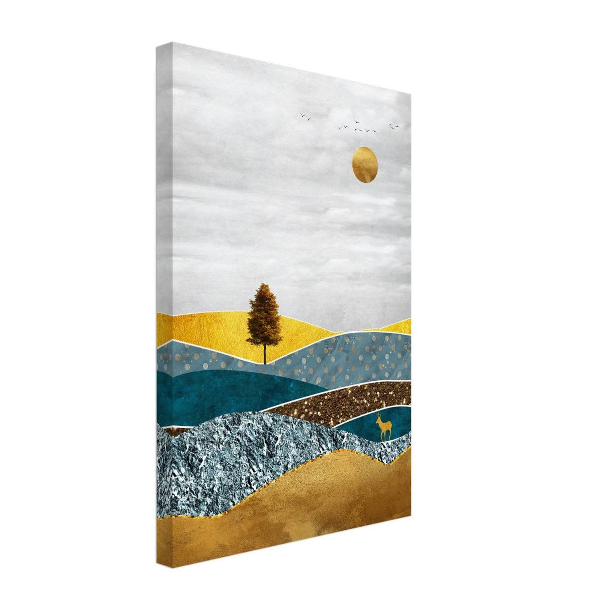 Da Vinci Modern Wall art - Canvas - 30x45 cm / 12x18″ - Slim