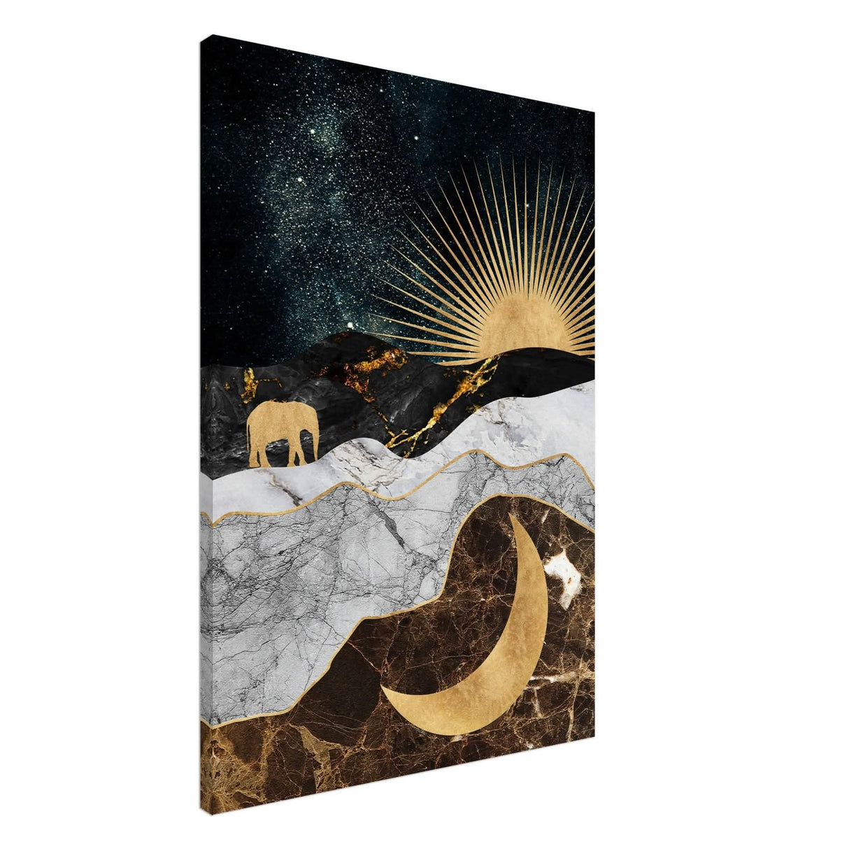 Da Vinci Modern Wall Art - Canvas - 70x100 cm / 28x40″ - Thick