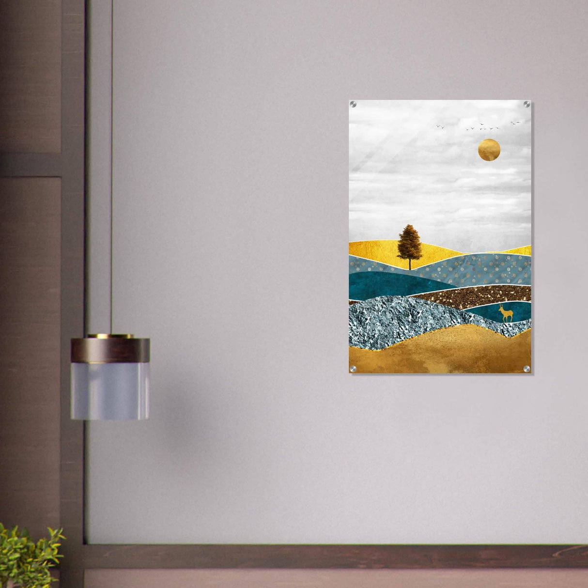 Da Vinci Modern Wall art - Acrylic Print - 60x90 cm / 24x36″ -