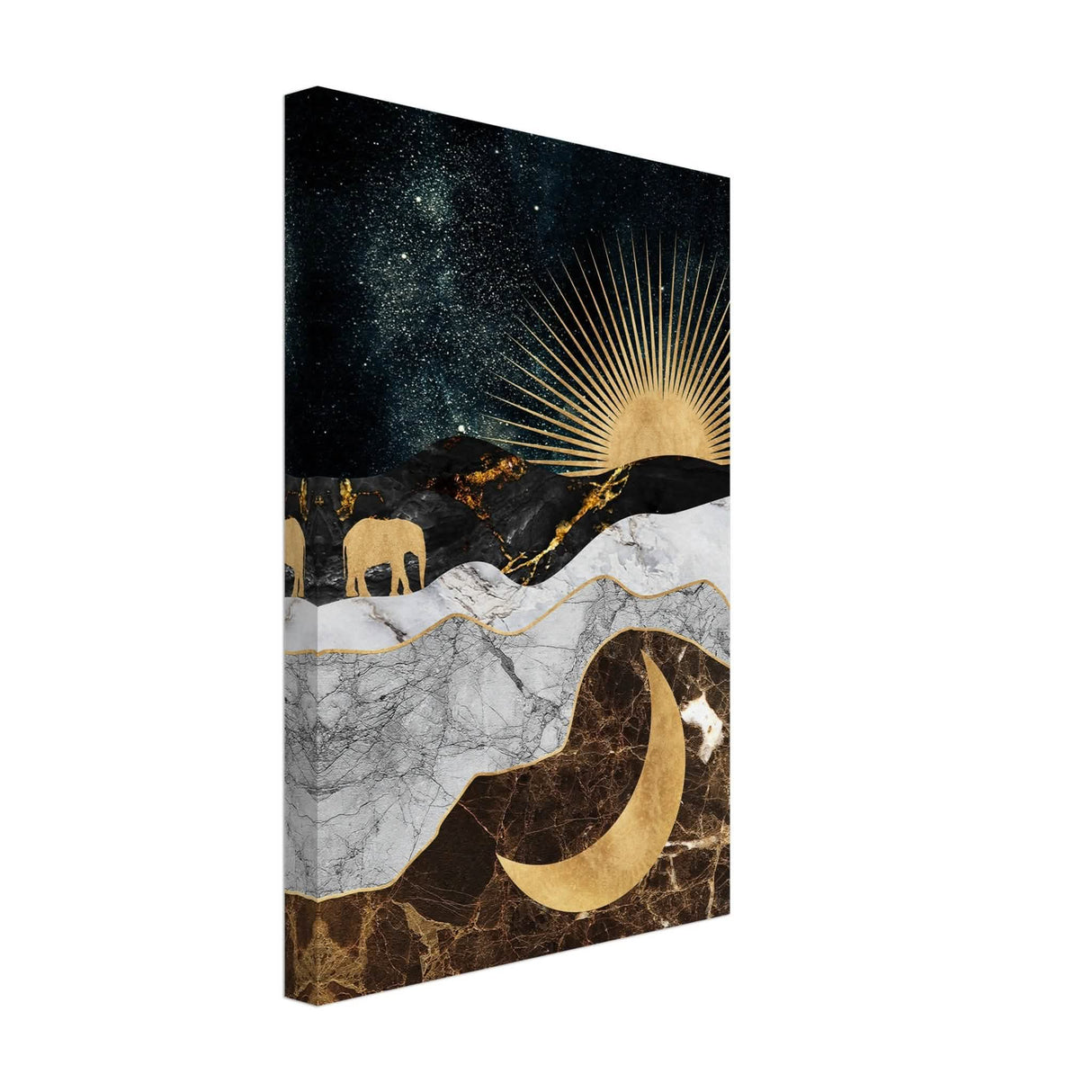 Da Vinci Modern Wall Art - Canvas - 30x45 cm / 12x18″ - Thick