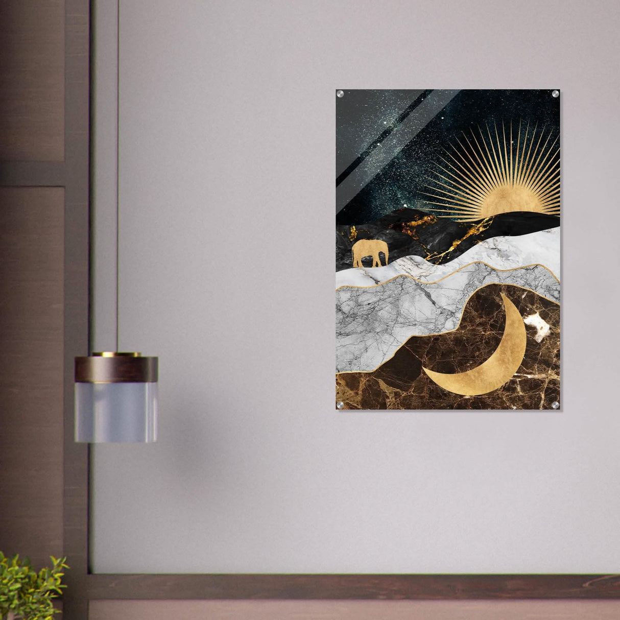 Da Vinci Modern Wall Art - Acrylic Print - 70x100 cm / 28x40″ -