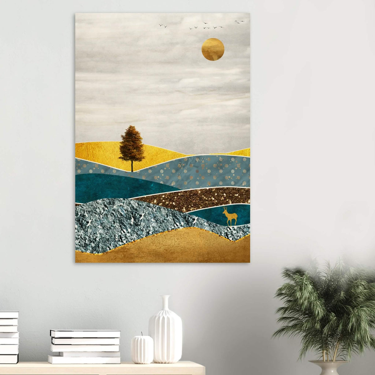 Da Vinci Modern Wall art - Wood Prints - 70x100 cm / 28x40″ - 10 mm