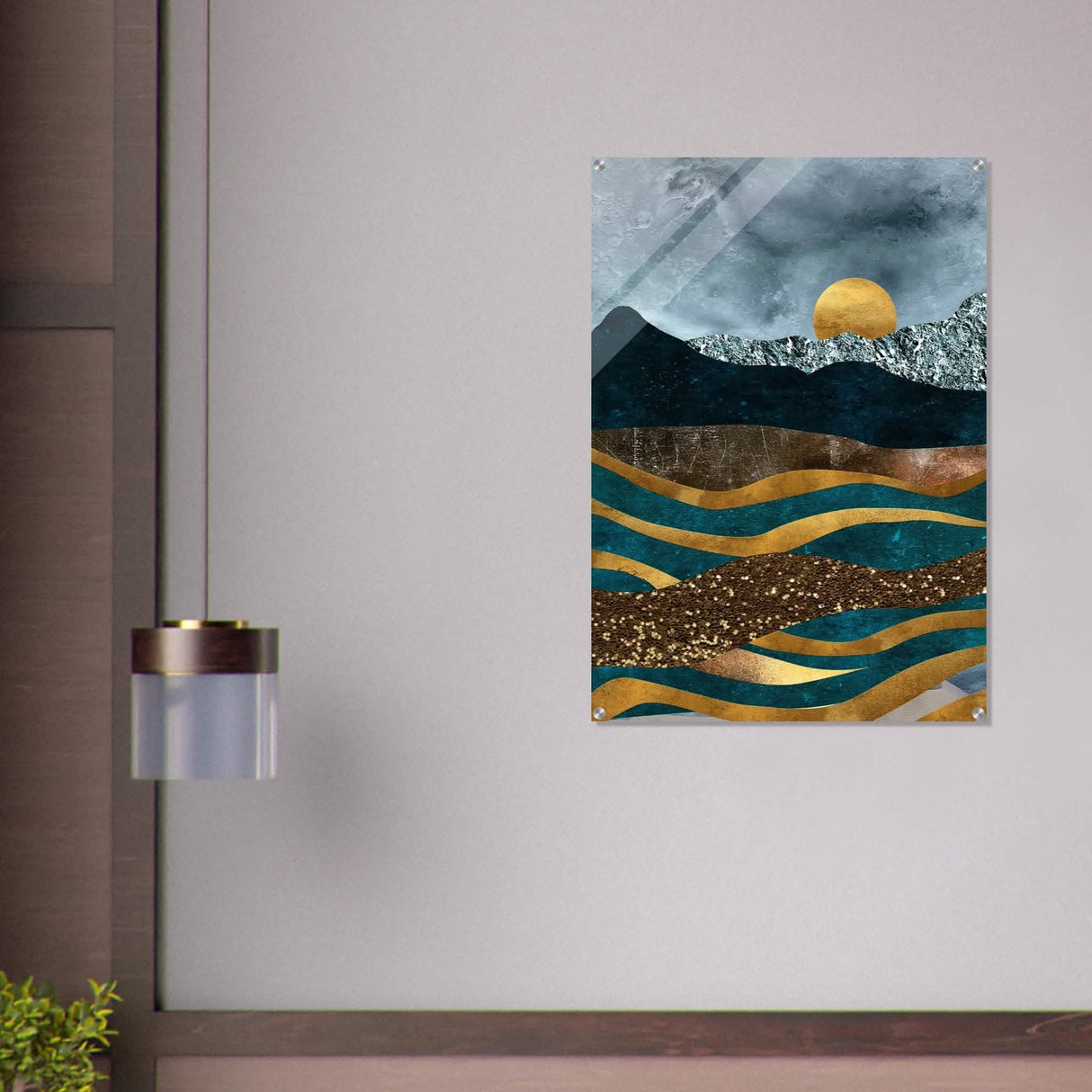 Da Vinci Modern Wall Art - Acrylic Print - 70x100 cm / 28x40″ -