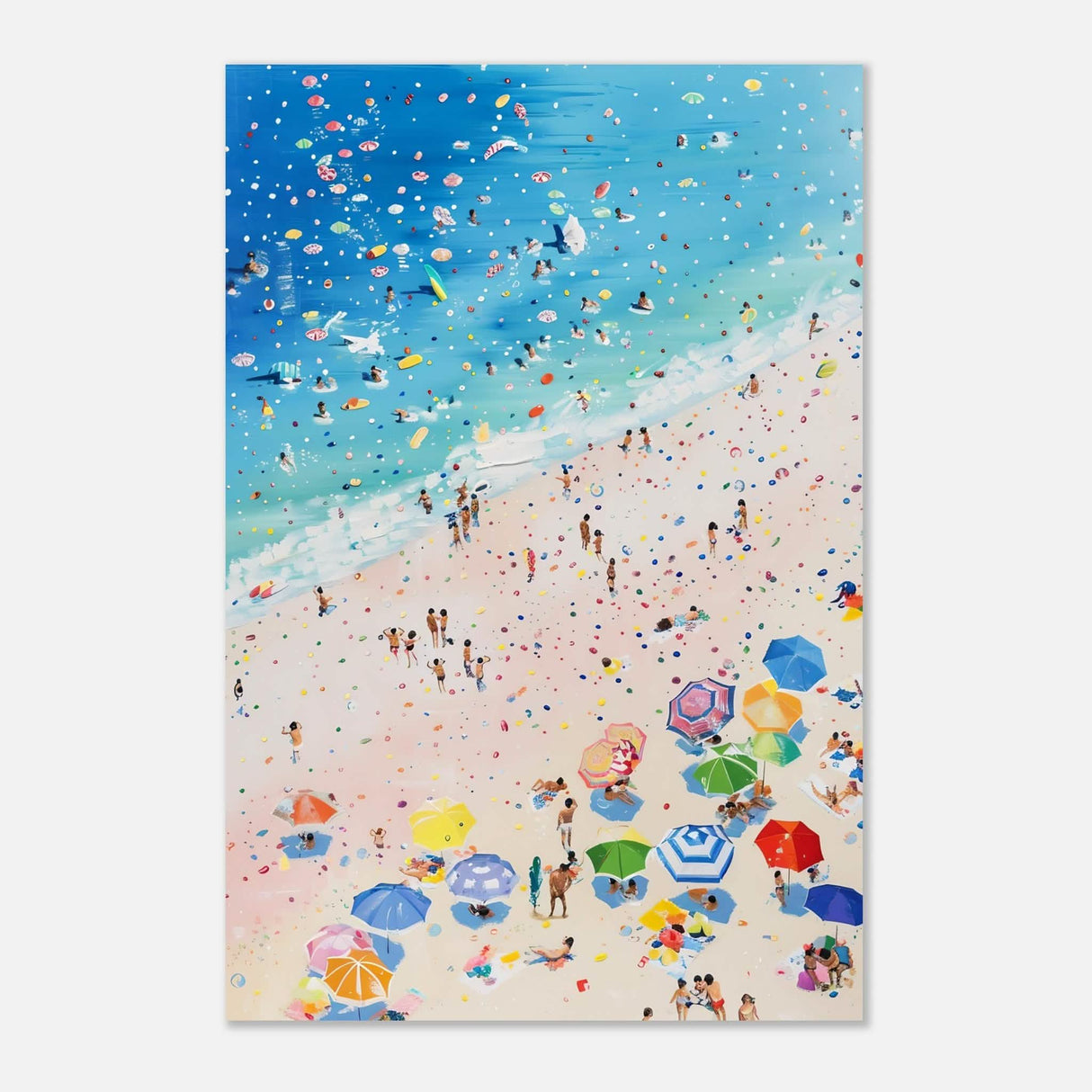 Da Vinci Modern Wall Art - Aluminum Print - 60x90 cm / 24x36″ -