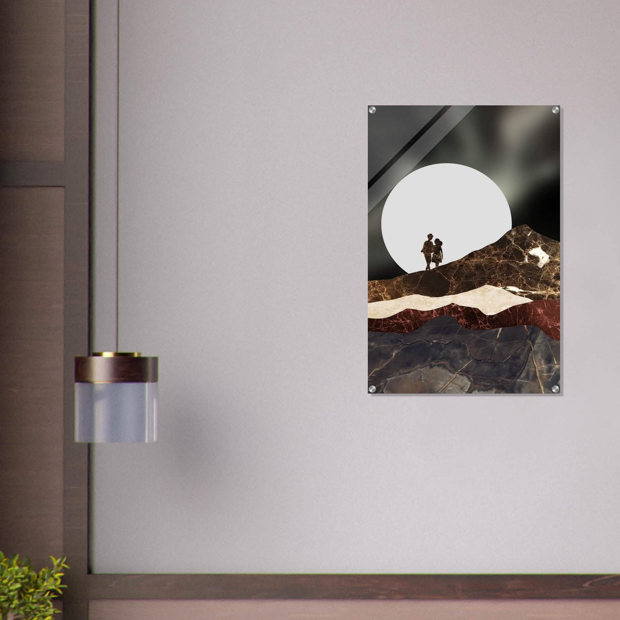 Da Vinci Modern Wall Art - Acrylic Print - 60x90 cm / 24x36″ -