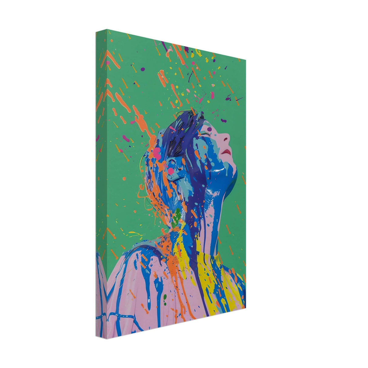 Da Vinci Modern Wall Art - Canvas - 30x45 cm / 12x18″ - Thick