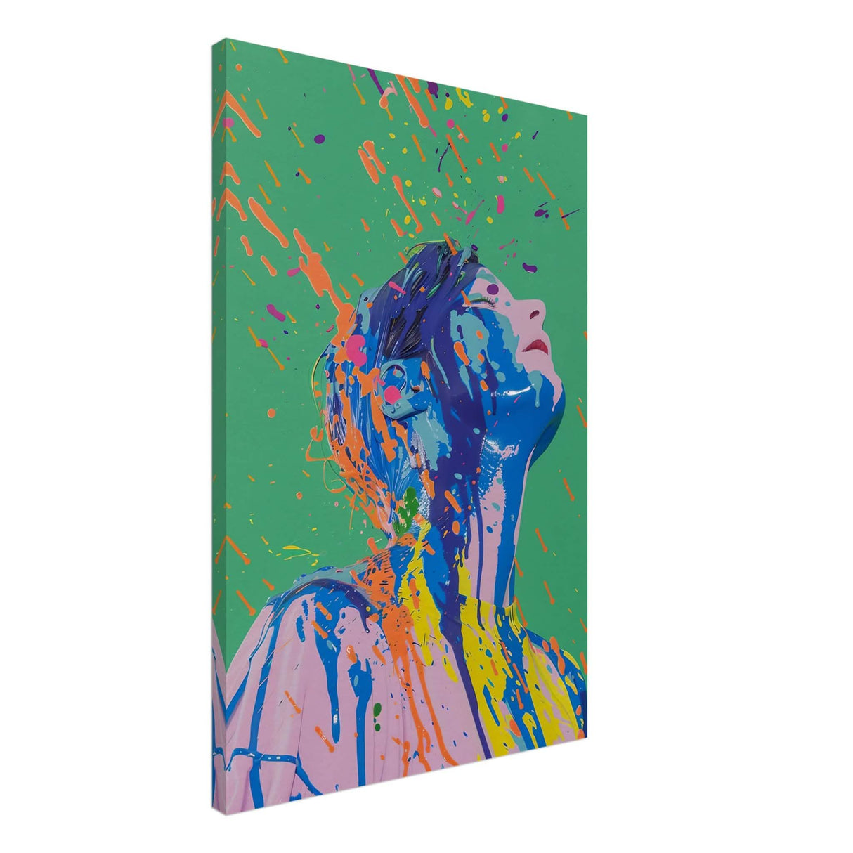 Da Vinci Modern Wall Art - Canvas - 60x90 cm / 24x36″ - Thick