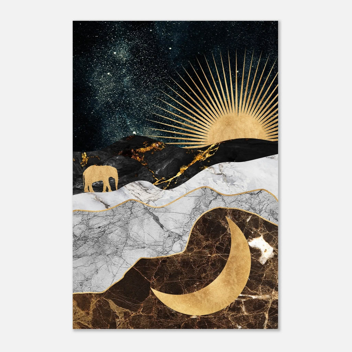 Da Vinci Modern Wall Art - Aluminum Print - 40x60 cm / 16x24″ -