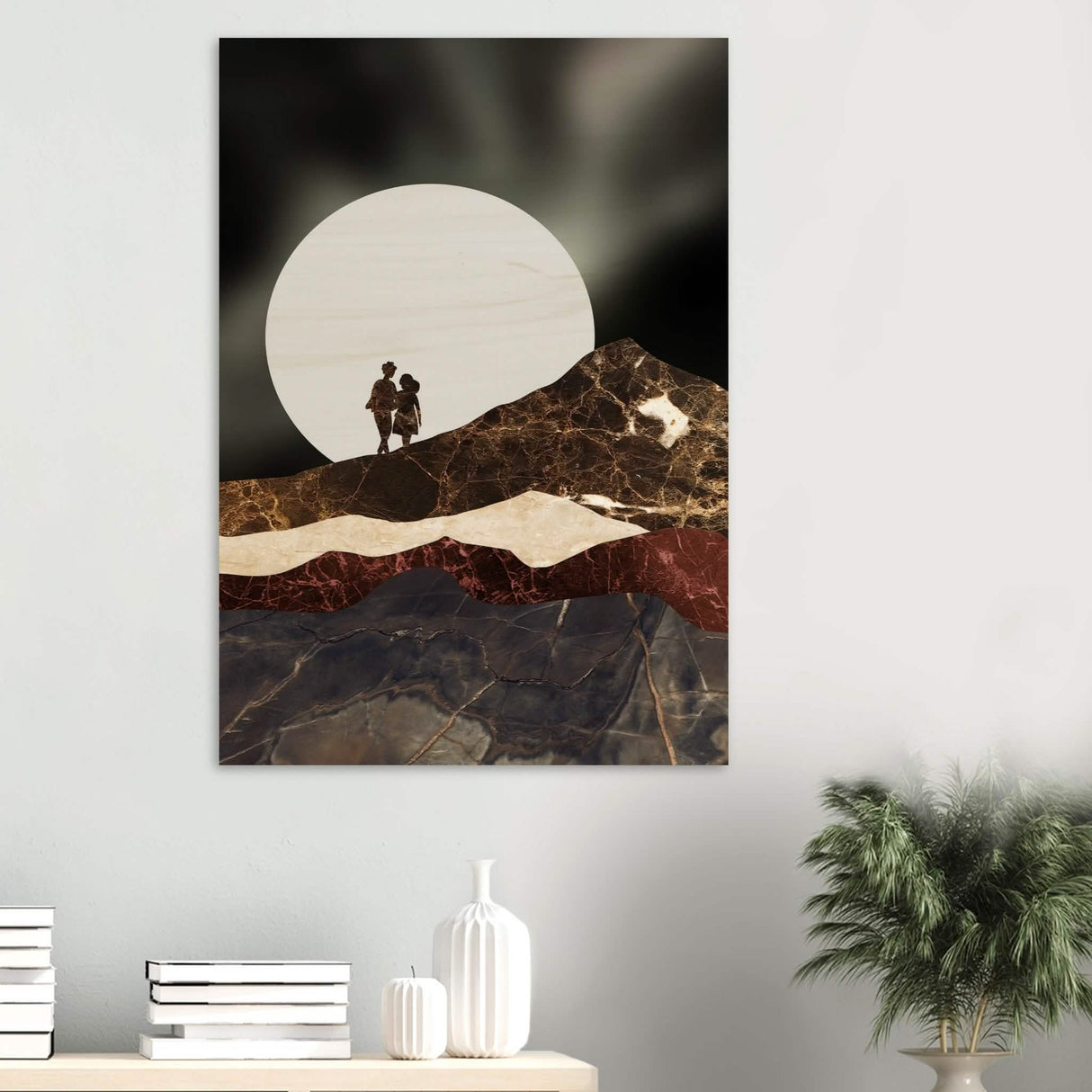 Da Vinci Modern Wall Art - Wood Prints - 70x100 cm / 28x40″ - 20 mm