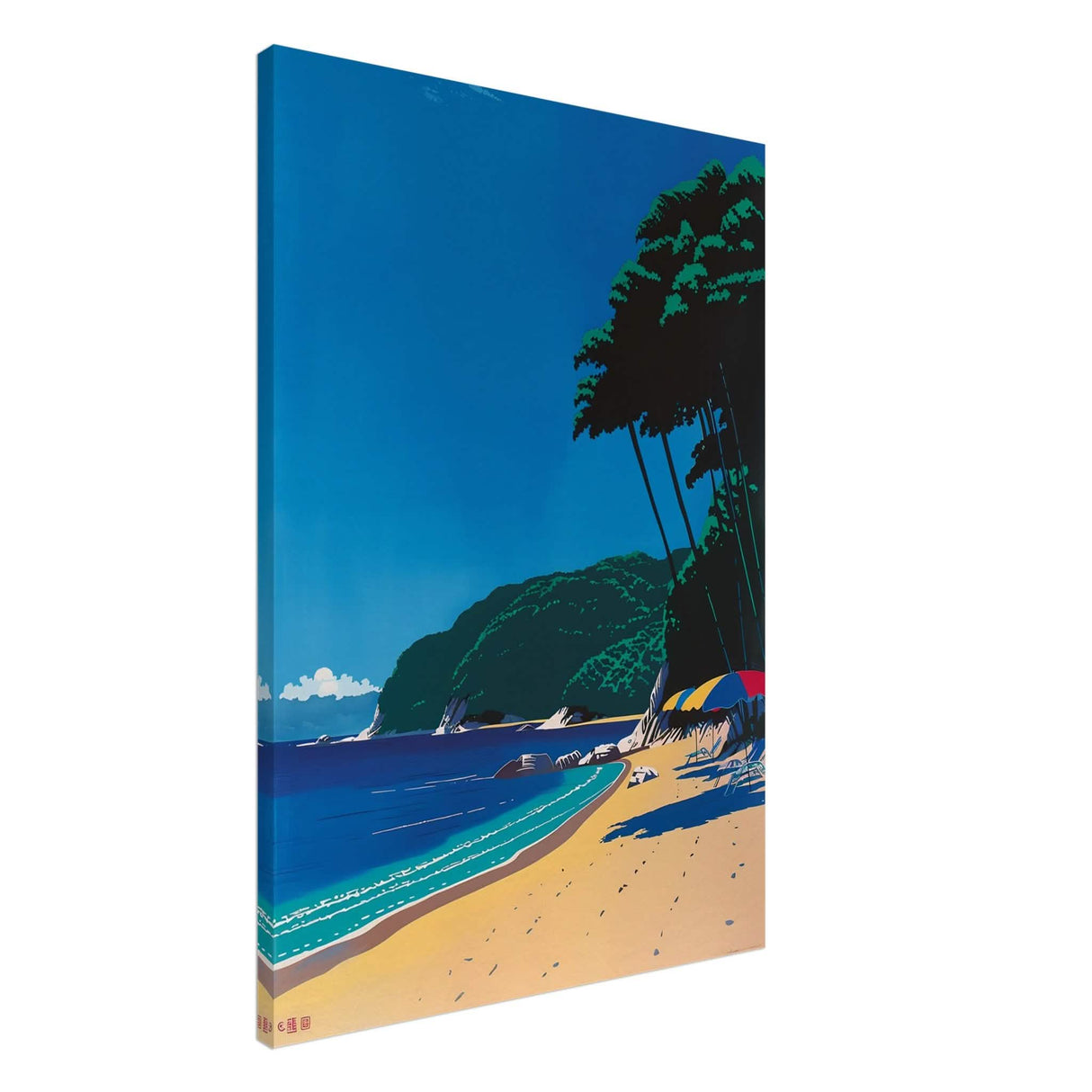 Da Vinci Modern Wall Art - Canvas - 70x100 cm / 28x40″ - Thick