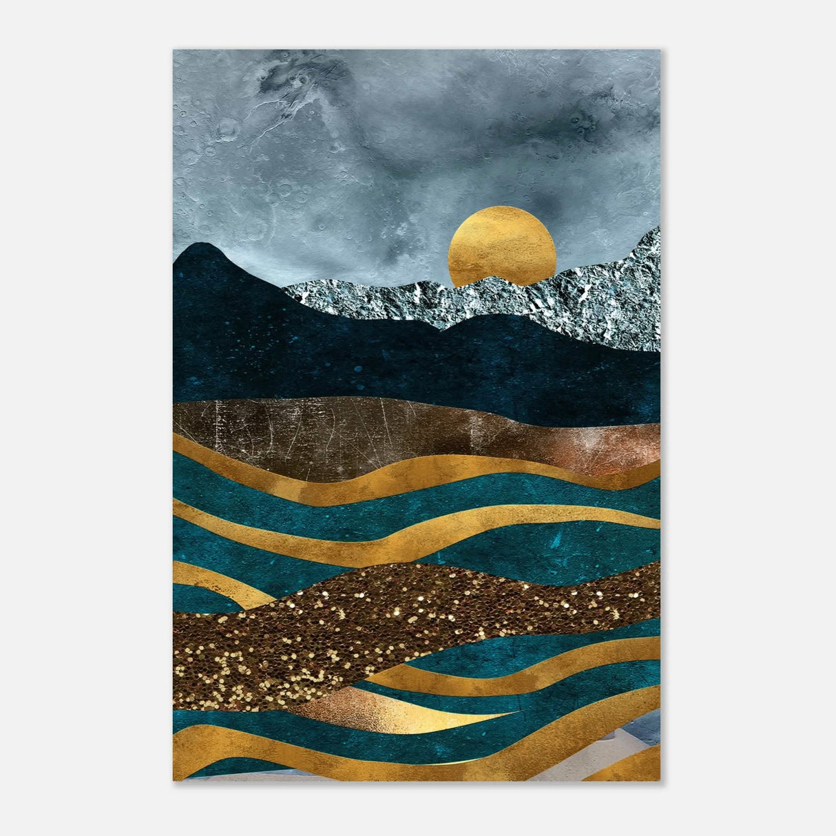 Da Vinci Modern Wall Art - Aluminum Print - 30x45 cm / 12x18″ -