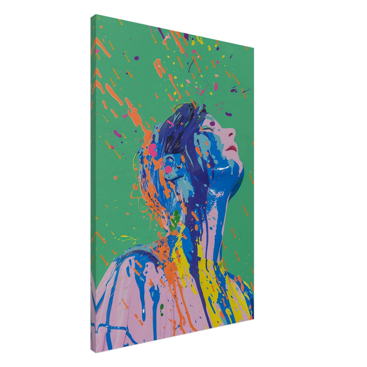 Da Vinci Modern Wall Art - Canvas - 60x90 cm / 24x36″ - Slim