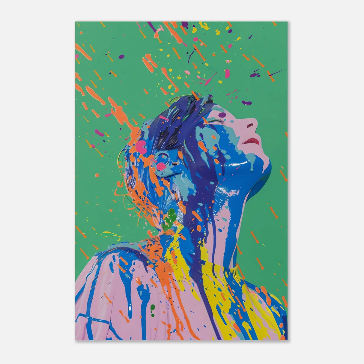 Da Vinci Modern Wall Art - Aluminum Print - 40x60 cm / 16x24″ -