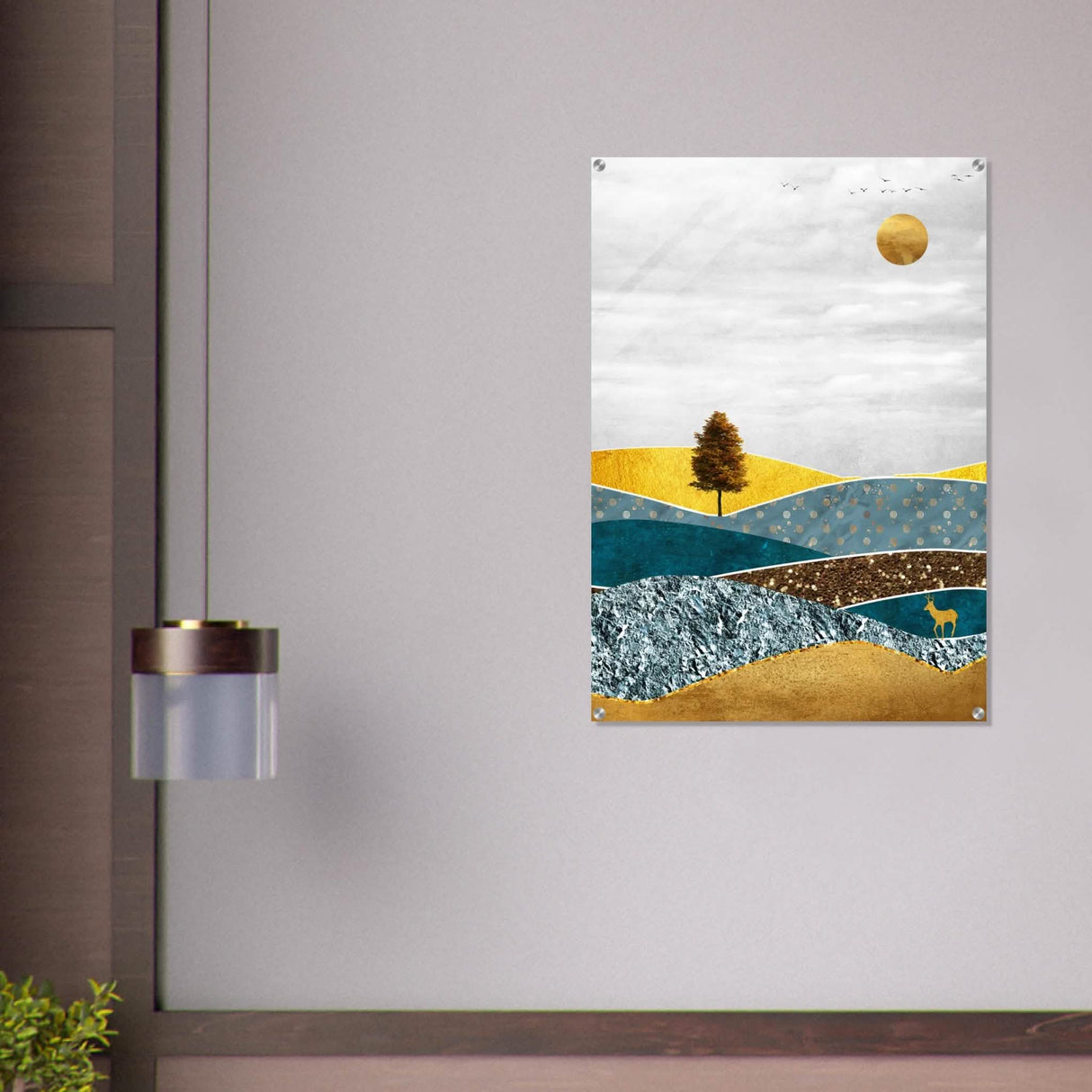 Da Vinci Modern Wall art - Acrylic Print - 70x100 cm / 28x40″ -