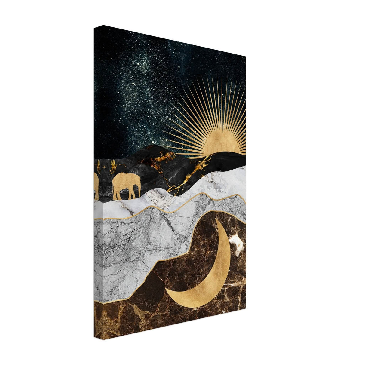 Da Vinci Modern Wall Art - Canvas - 30x45 cm / 12x18″ - Slim