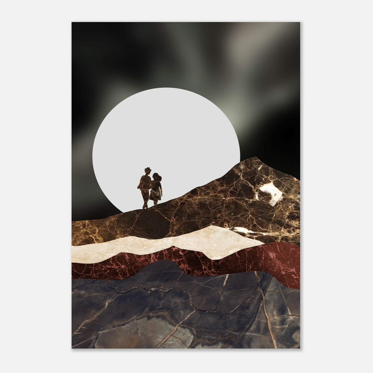 Da Vinci Modern Wall Art - Aluminum Print - 70x100 cm / 28x40″ -