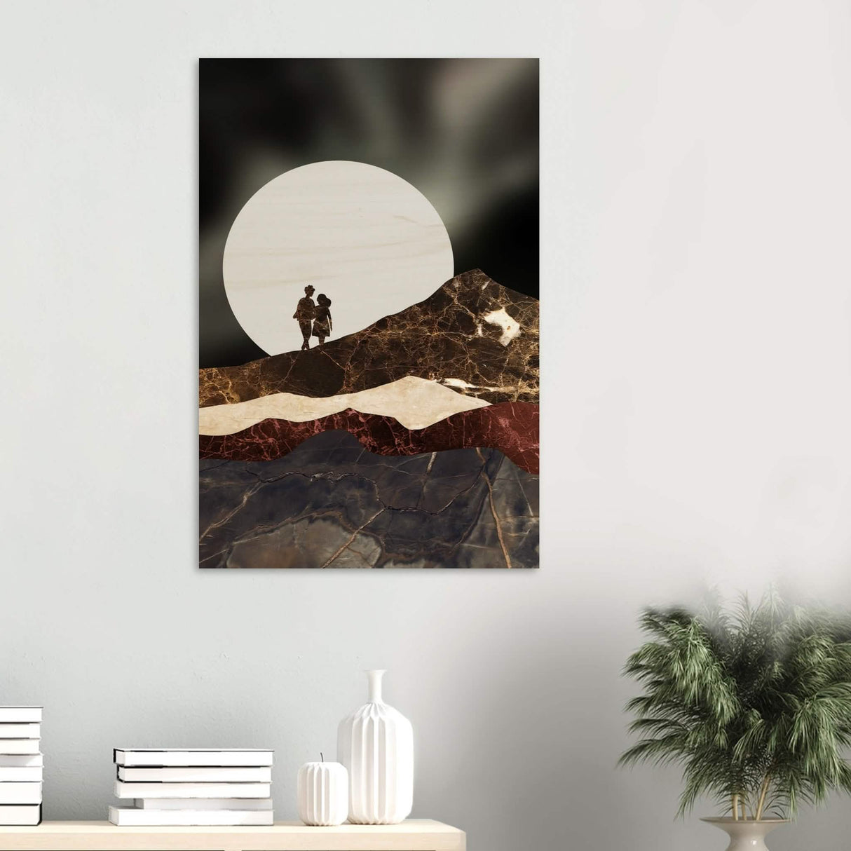 Da Vinci Modern Wall Art - Wood Prints - 60x90 cm / 24x36″ - 20 mm