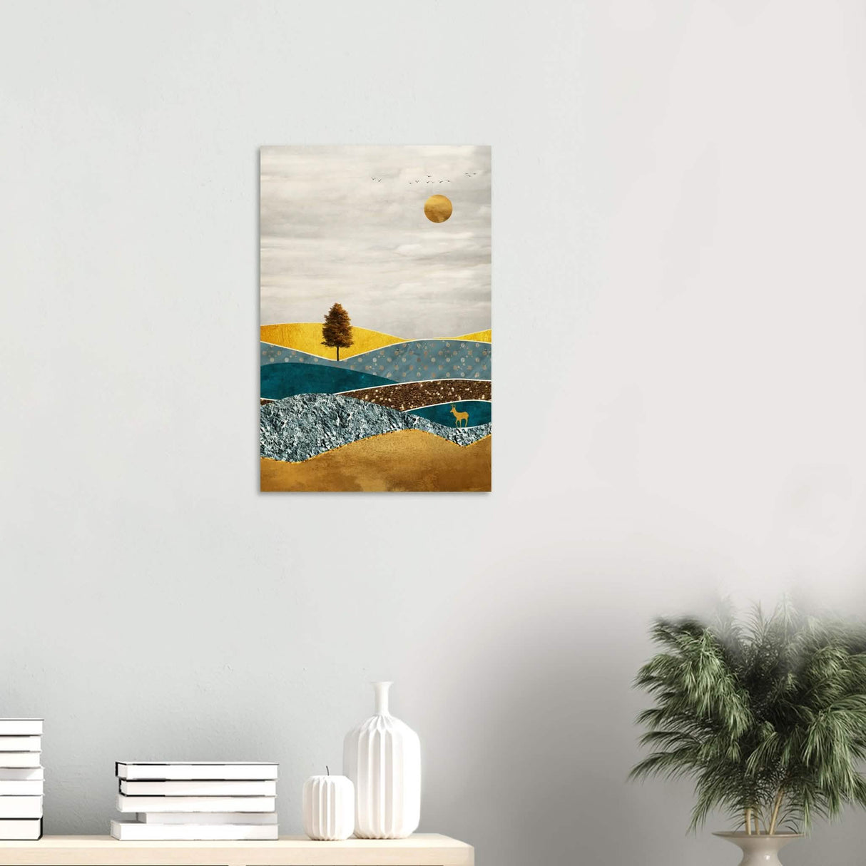 Da Vinci Modern Wall art - Wood Prints - 40x60 cm / 16x24″ - 20 mm