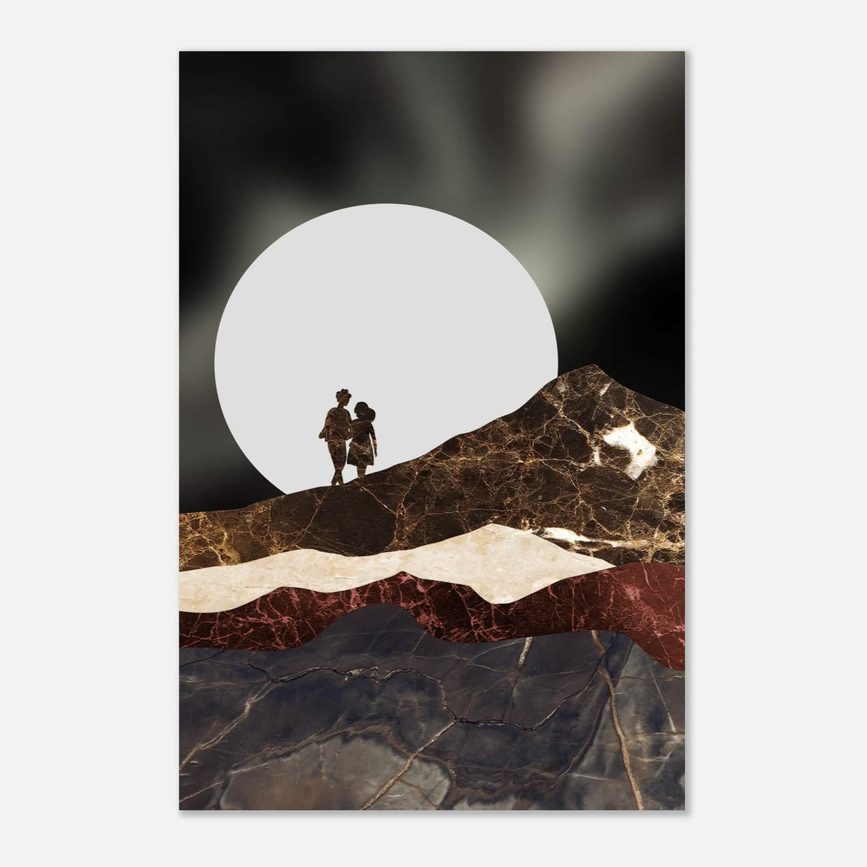 Da Vinci Modern Wall Art - Aluminum Print - 50x75 cm / 20x30″ -