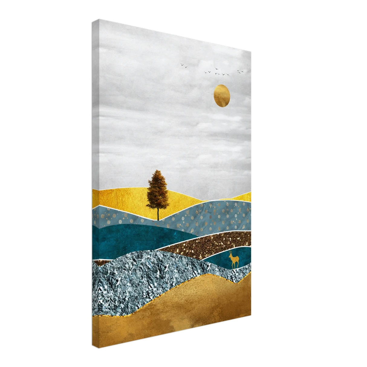 Da Vinci Modern Wall art - Canvas - 50x75 cm / 20x30″ - Thick