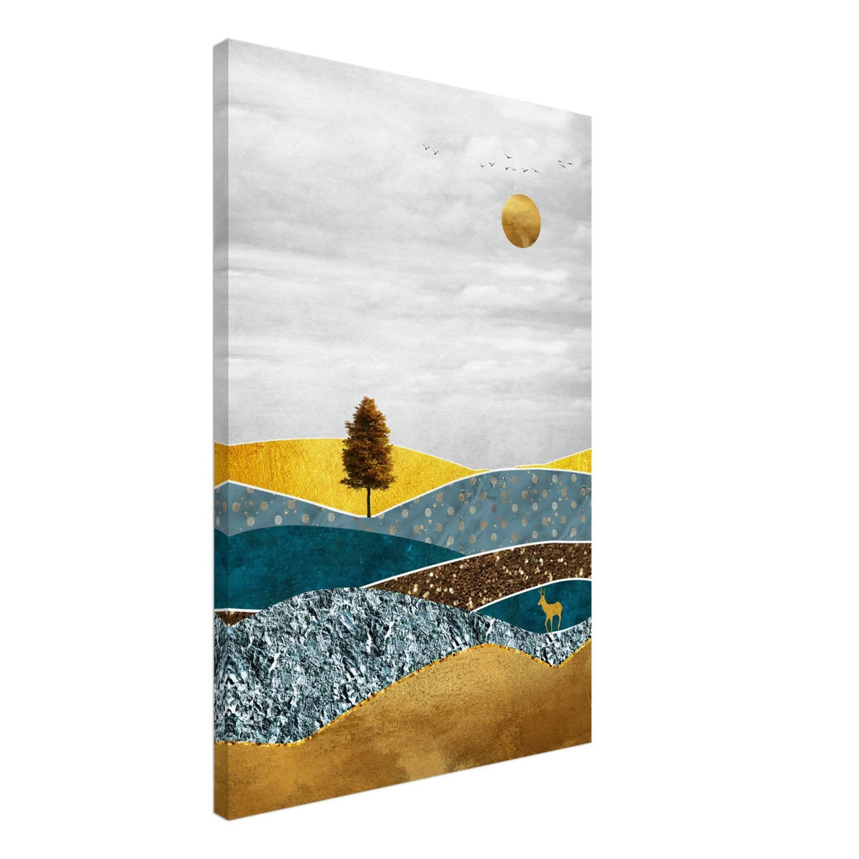 Da Vinci Modern Wall art - Canvas - 50x75 cm / 20x30″ - Slim