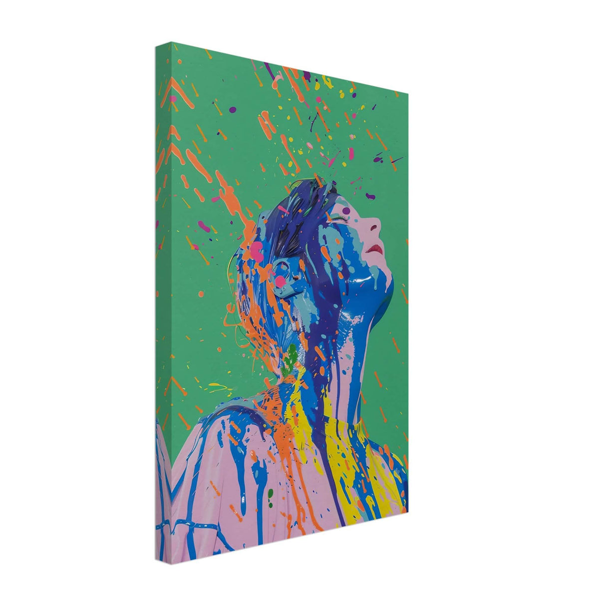 Da Vinci Modern Wall Art - Canvas - 30x45 cm / 12x18″ - Slim