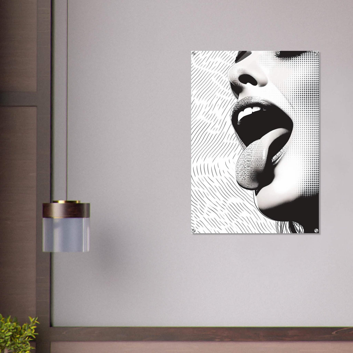 Da Vinci Modern Wall Art - Acrylic Print - 70x100 cm / 28x40″ -