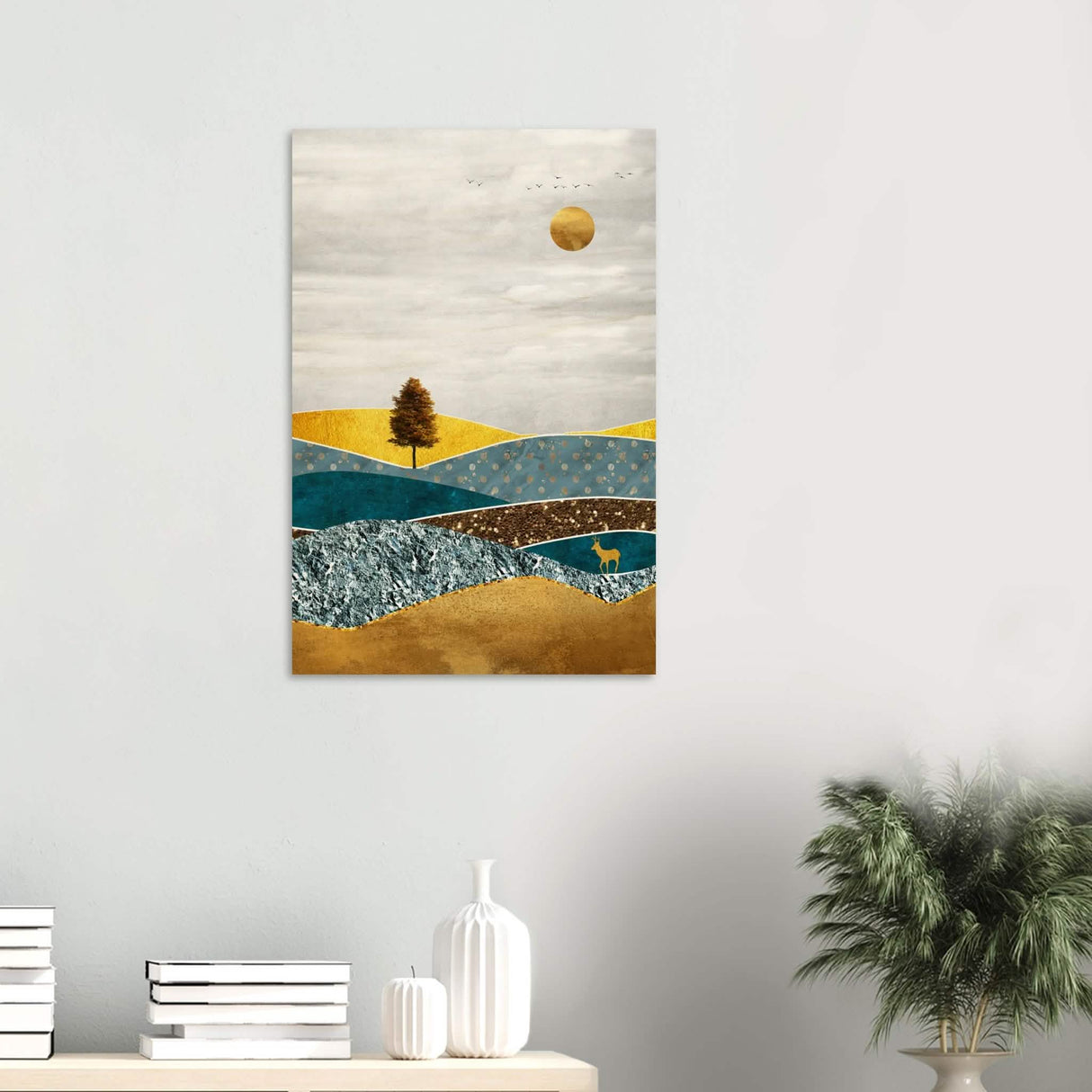 Da Vinci Modern Wall art - Wood Prints - 50x75 cm / 20x30″ - 20 mm