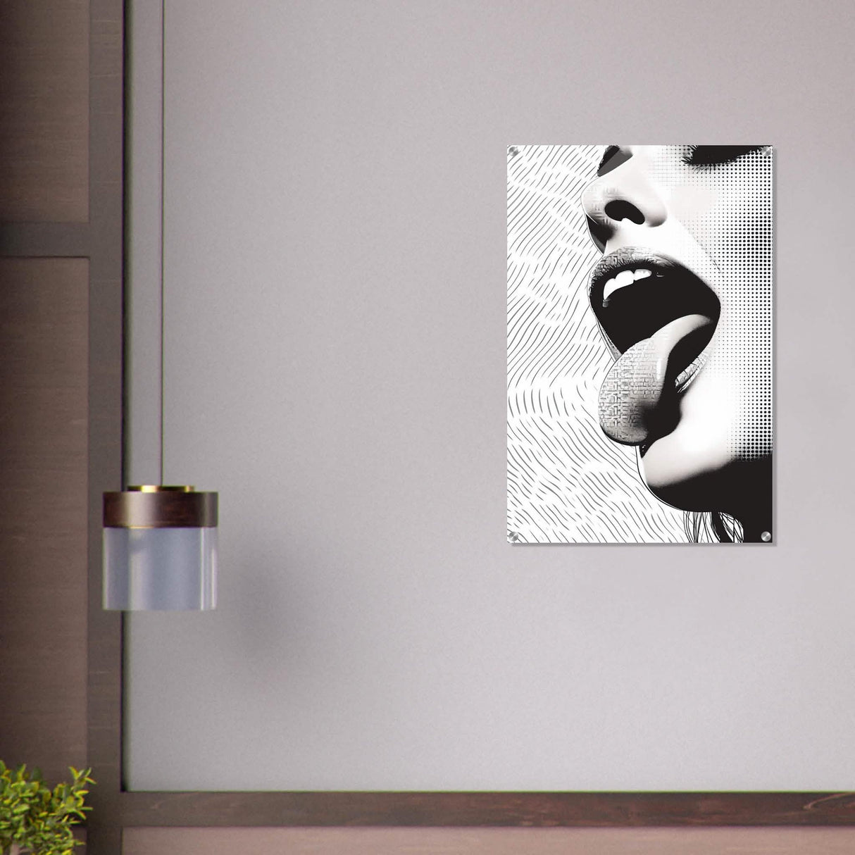 Da Vinci Modern Wall Art - Acrylic Print - 60x90 cm / 24x36″ -