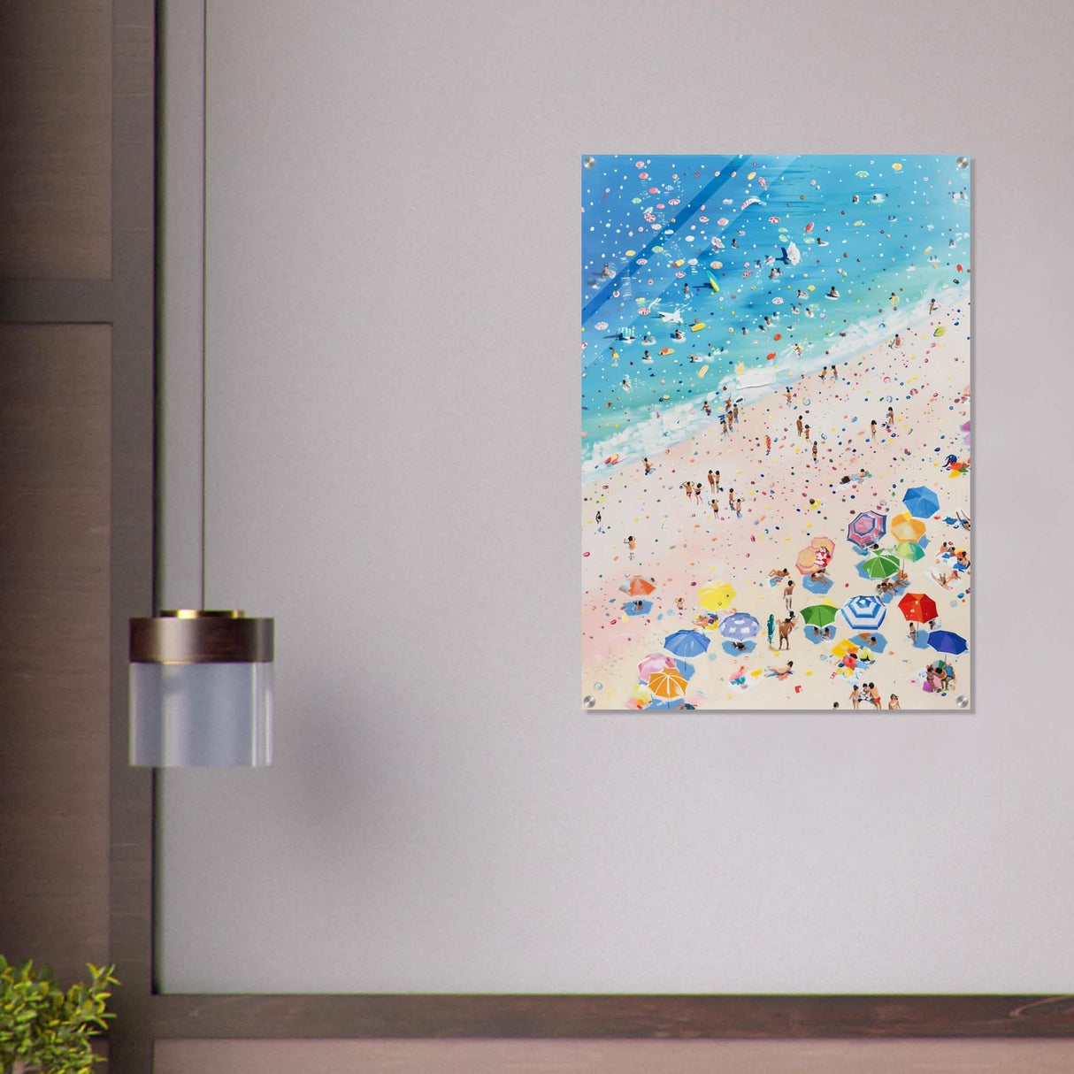 Da Vinci Modern Wall Art - Acrylic Print - 70x100 cm / 28x40″ -