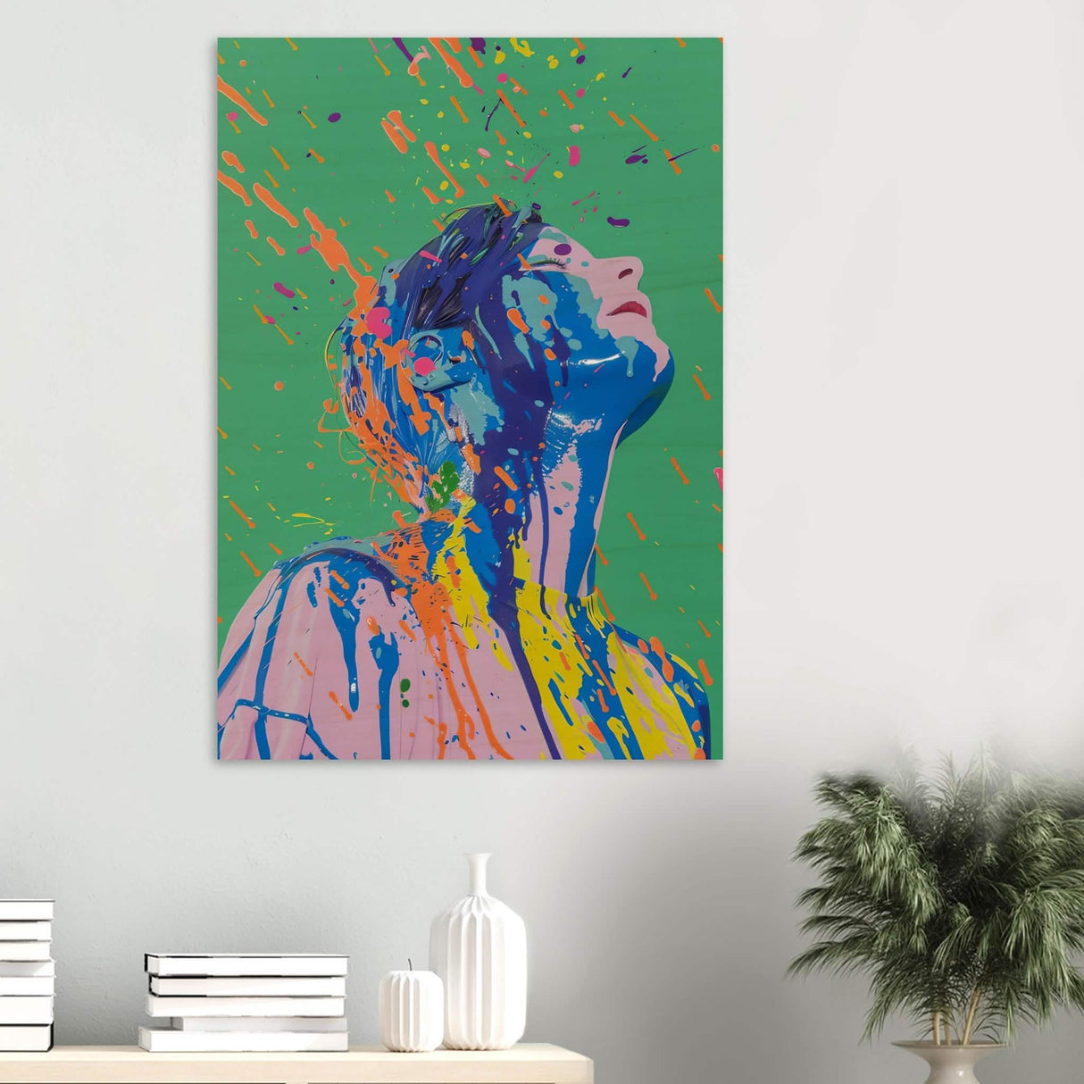 Da Vinci Modern Wall Art - Wood Prints - 70x100 cm / 28x40″ - 20 mm