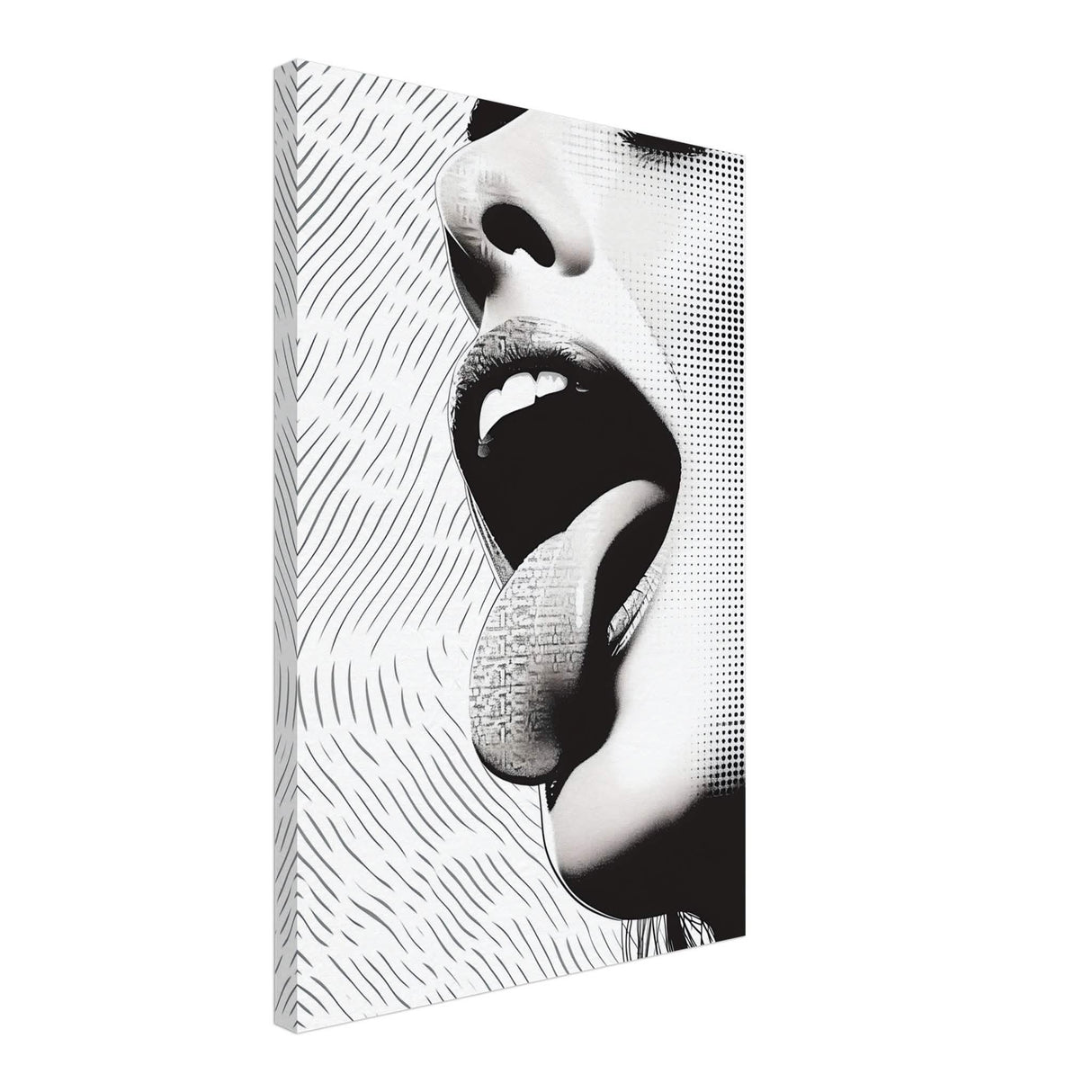 Da Vinci Modern Wall Art - Canvas - 40x60 cm / 16x24″ - Slim