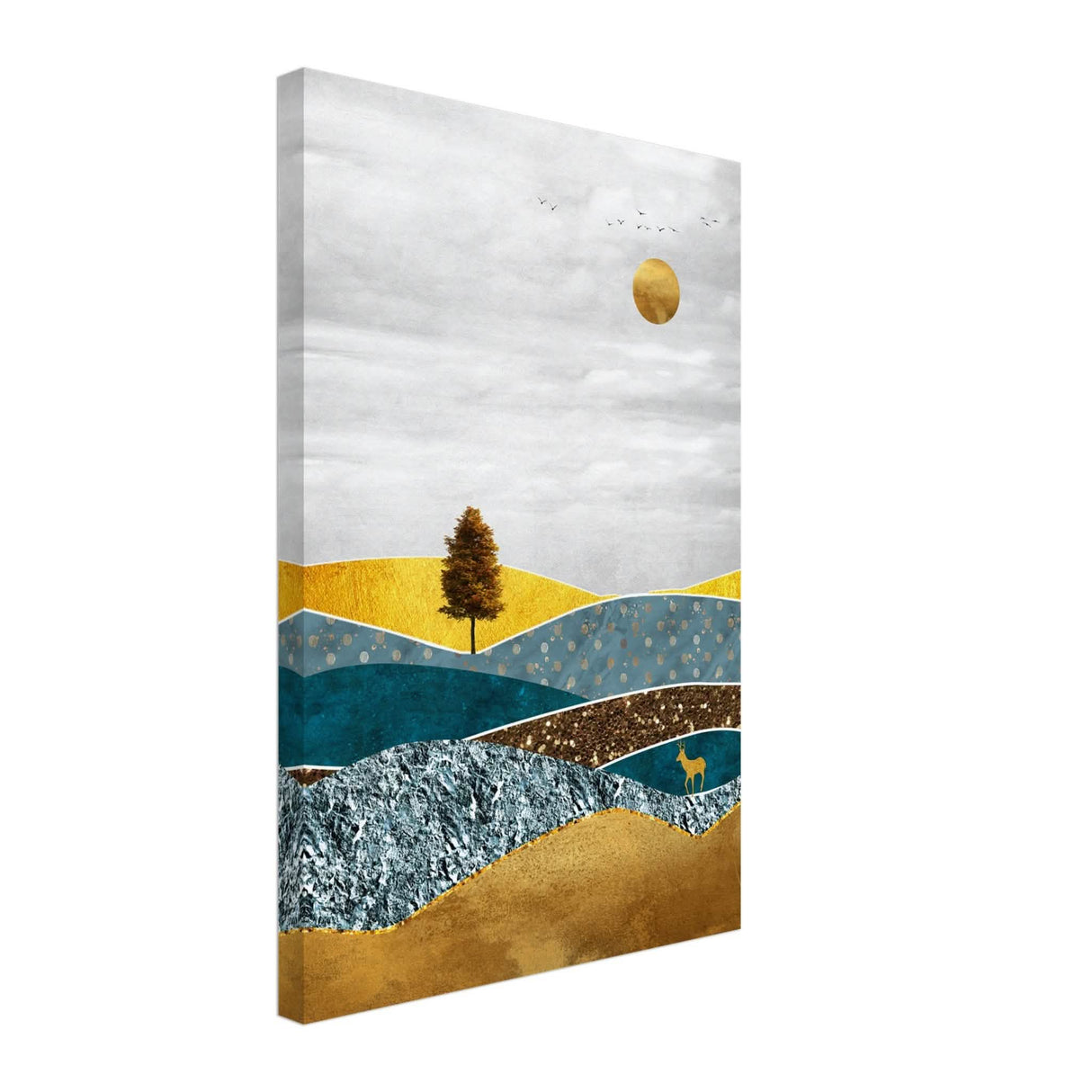 Da Vinci Modern Wall art - Canvas - 40x60 cm / 16x24″ - Thick