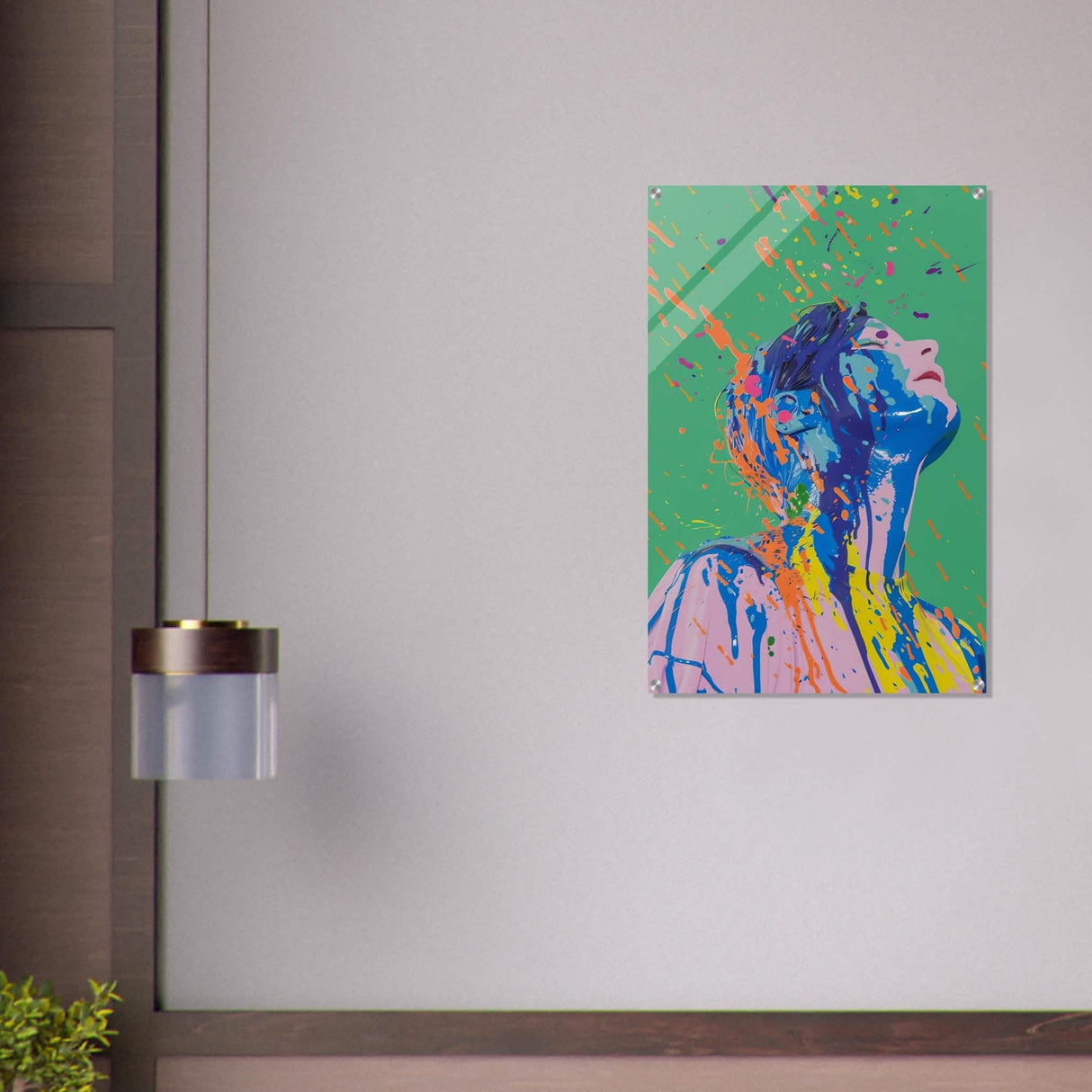 Da Vinci Modern Wall Art - Acrylic Print - 60x90 cm / 24x36″ -