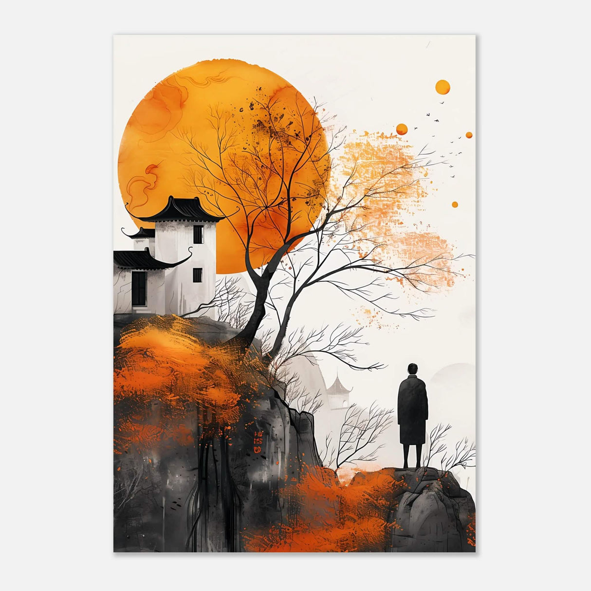 Da Vinci Modern Wall Art - Aluminum Print - 70x100 cm / 28x40″ -