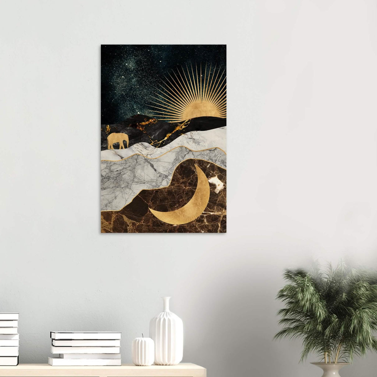 Da Vinci Modern Wall Art - Wood Prints - 50x75 cm / 20x30″ - 20 mm