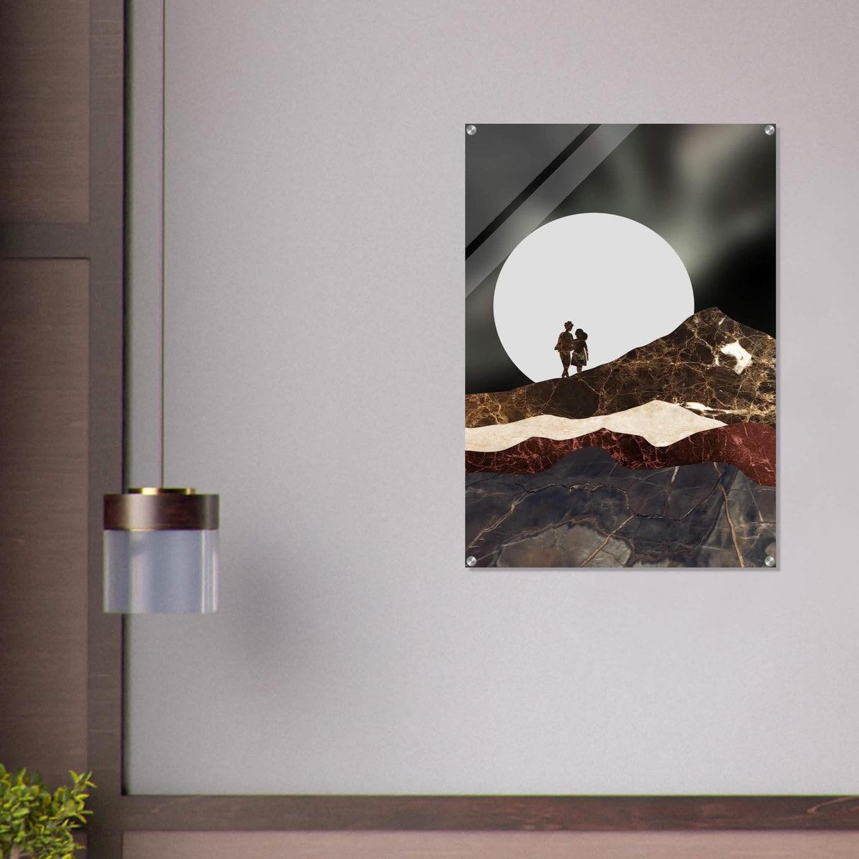 Da Vinci Modern Wall Art - Acrylic Print - 70x100 cm / 28x40″ -