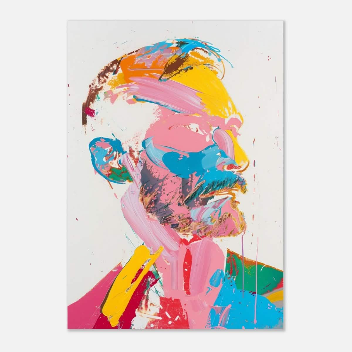 Da Vinci Modern Wall Art - Aluminum Print - 70x100 cm / 28x40″ -