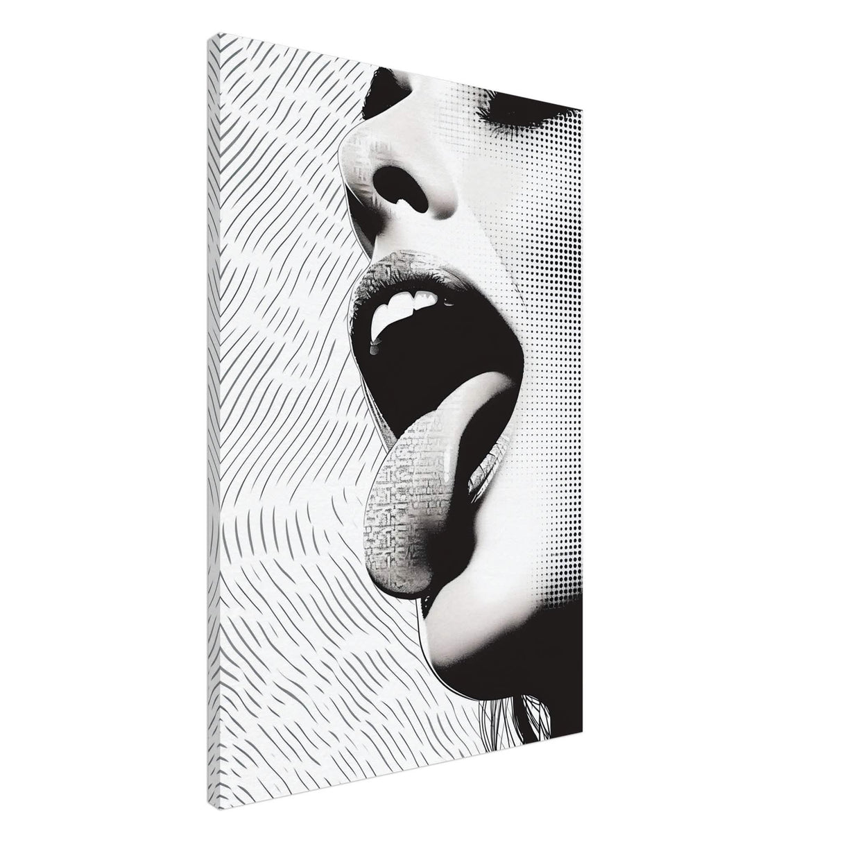 Da Vinci Modern Wall Art - Canvas - 60x90 cm / 24x36″ - Slim