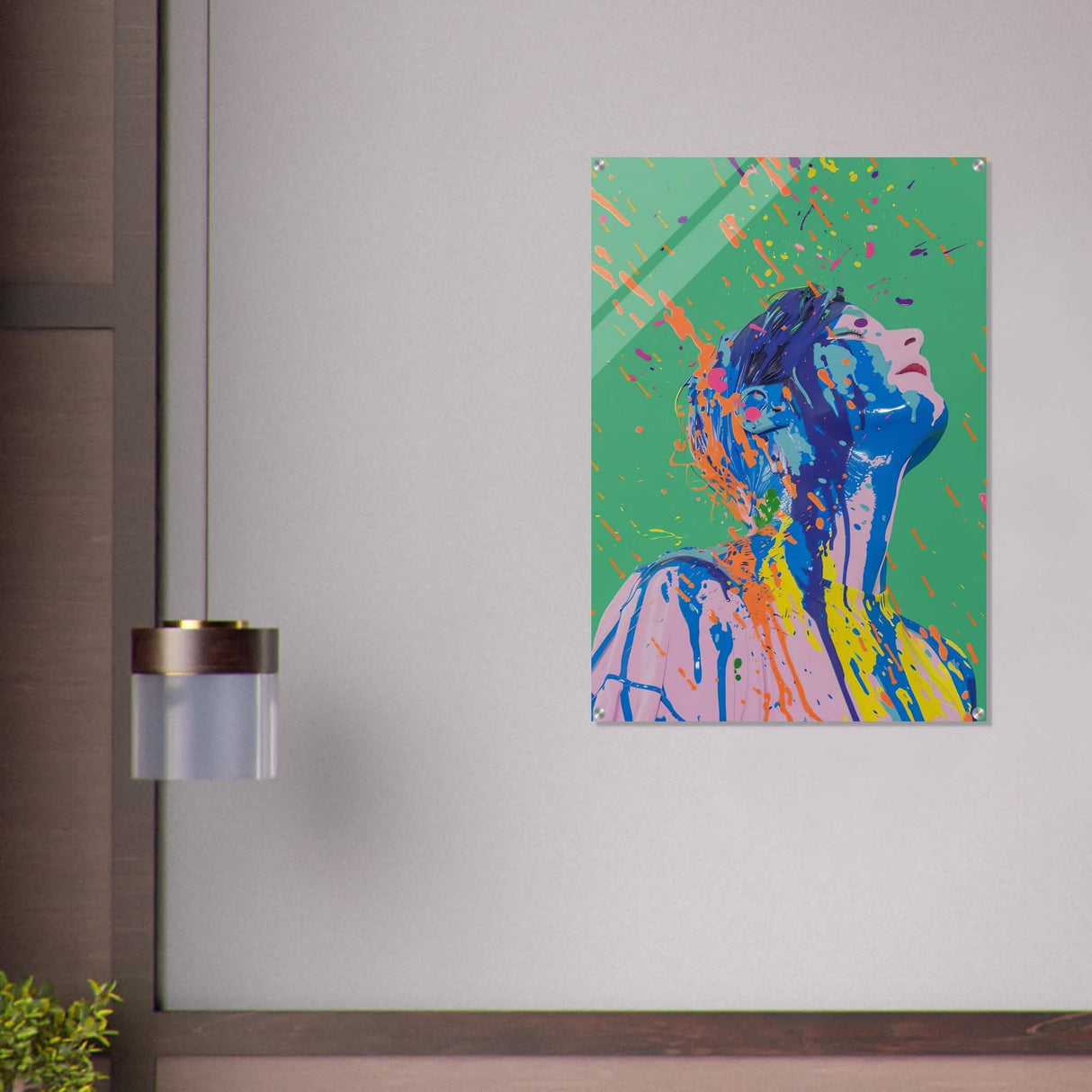 Da Vinci Modern Wall Art - Acrylic Print - 70x100 cm / 28x40″ -