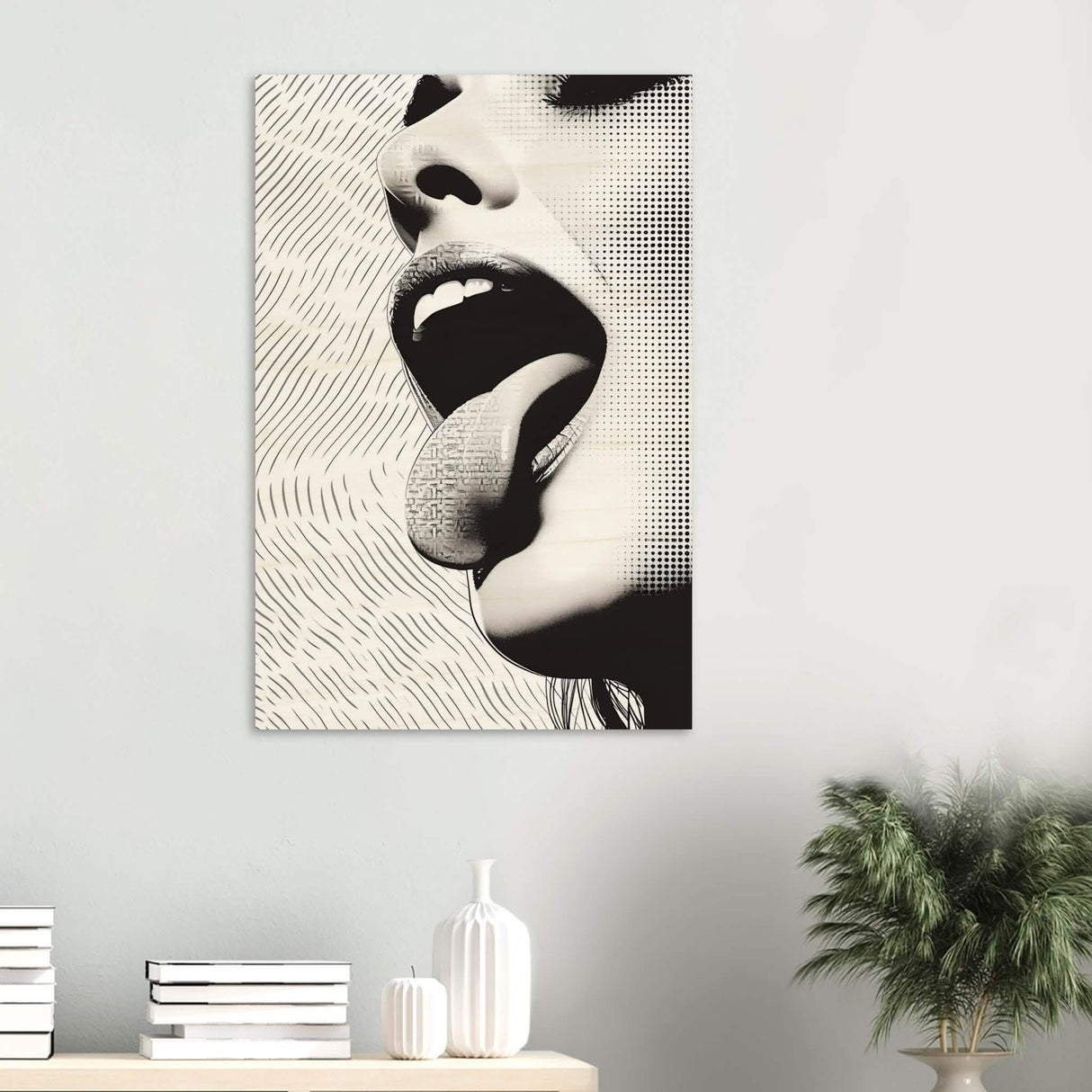 Da Vinci Modern Wall Art - Wood Prints - 60x90 cm / 24x36″ - 20 mm