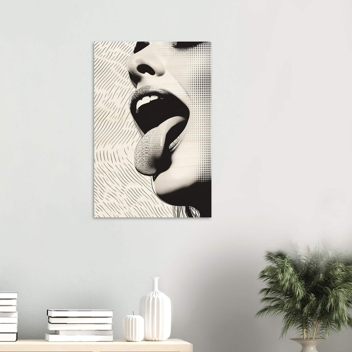 Da Vinci Modern Wall Art - Wood Prints - 50x75 cm / 20x30″ - 10 mm