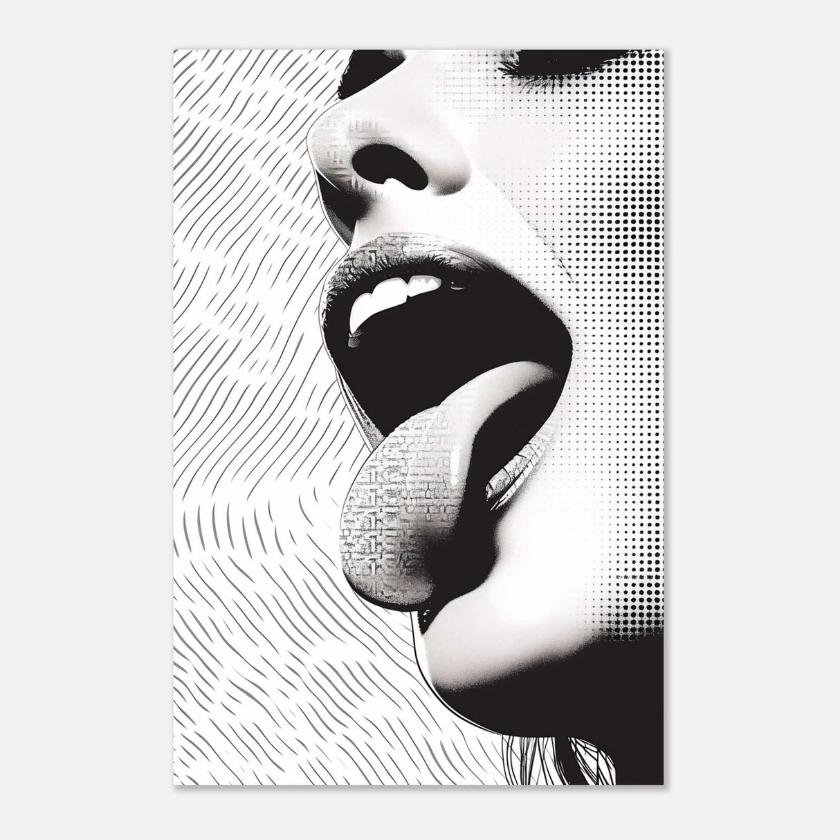 Da Vinci Modern Wall Art - Aluminum Print - 50x75 cm / 20x30″ -