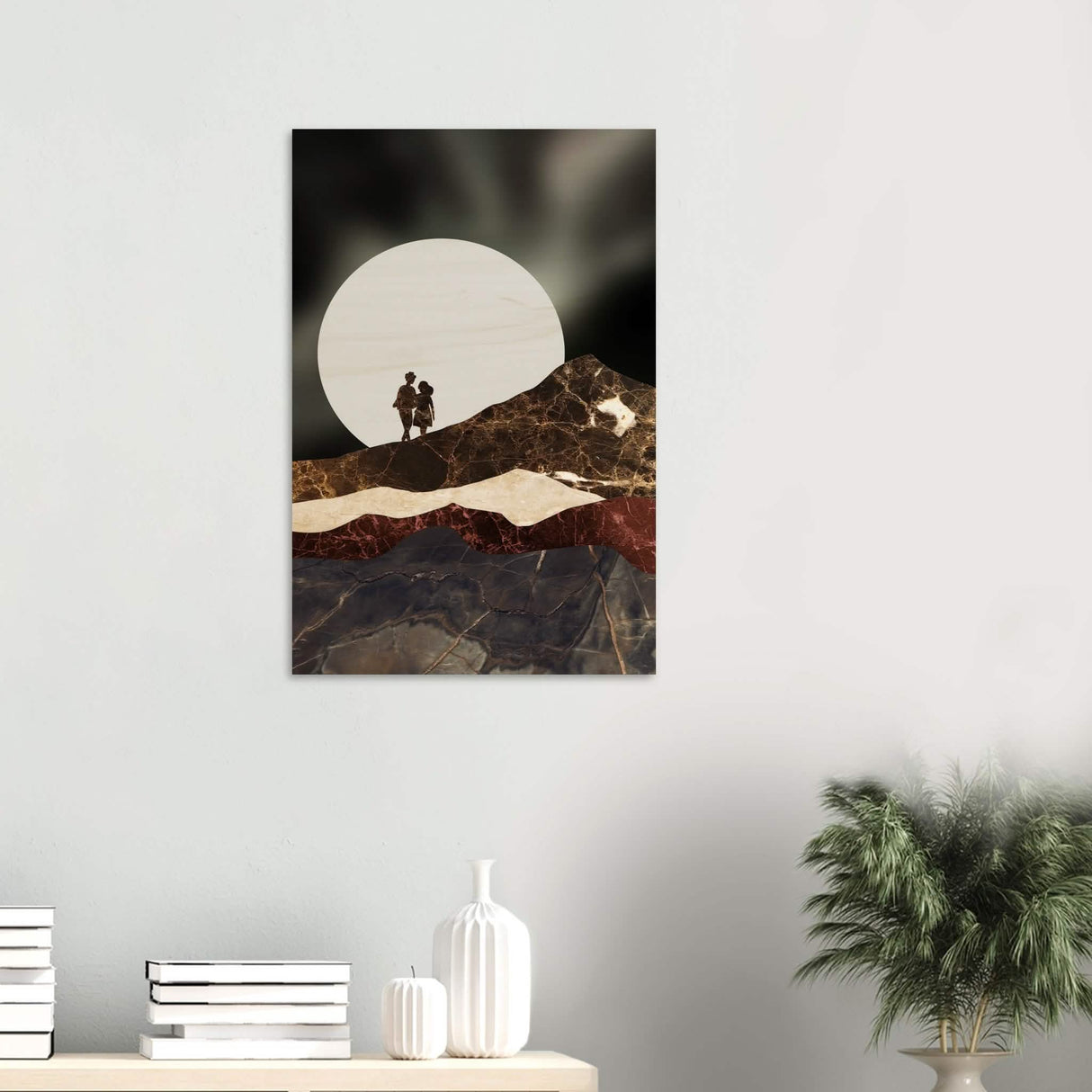 Da Vinci Modern Wall Art - Wood Prints - 50x75 cm / 20x30″ - 10 mm