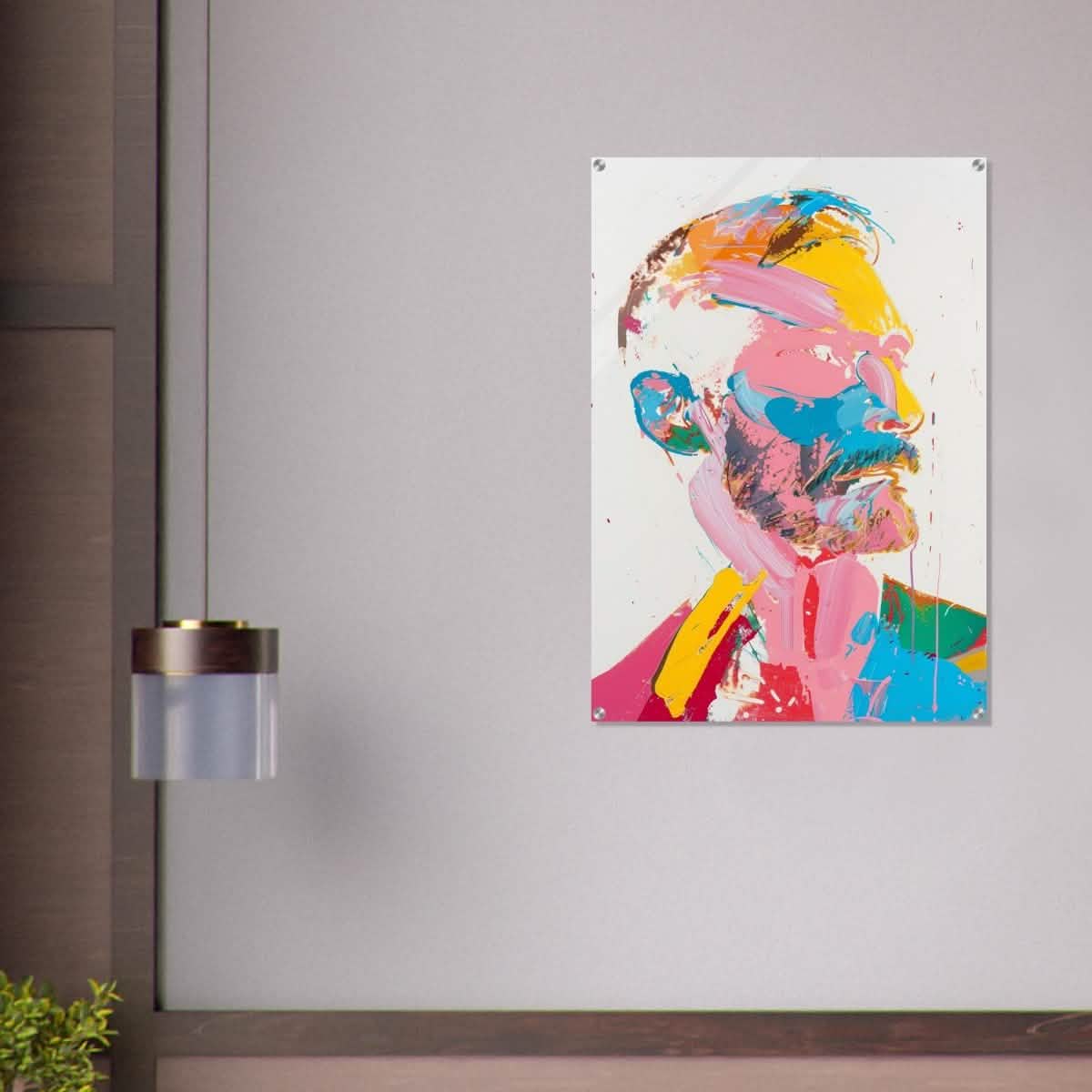 Da Vinci Modern Wall Art - Acrylic Print - 70x100 cm / 28x40″ -